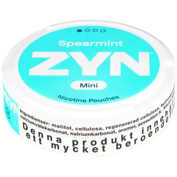 ZYN Spearmint Mini Dry 1,5 mg