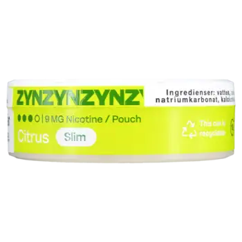 ZYN Slim Citrus Strong 9 mg