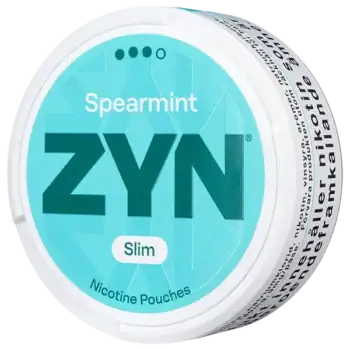 ZYN Spearmint Slim Strong All White Portion