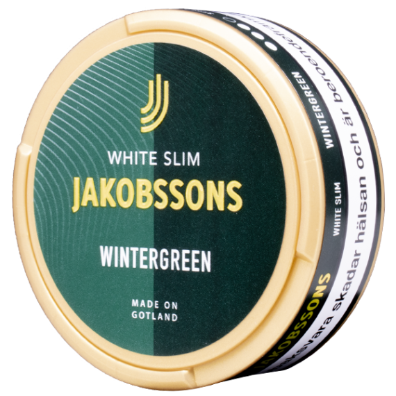 Jakobssons Wintergreen White Slim Portion