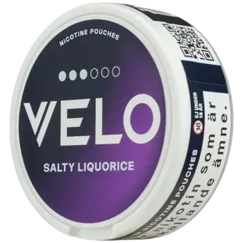 Velo Salty Liquorice 10 mg
