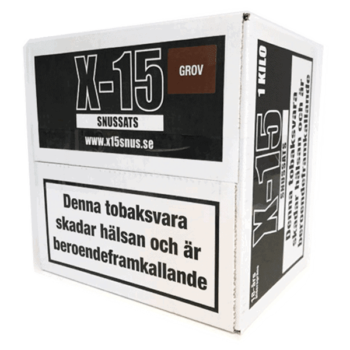 X-15 Grov Snussats 1kilo