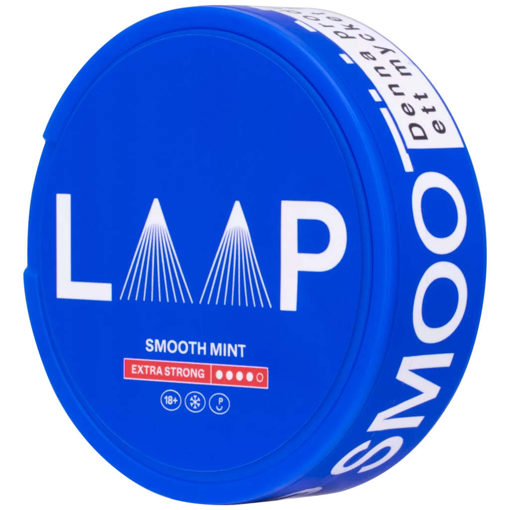 LOOP Smooth Mint Extra Strong All White Portion Dosa i profil