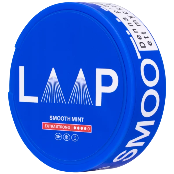 LOOP Smooth Mint Extra Strong All White Portion Dosa i profil