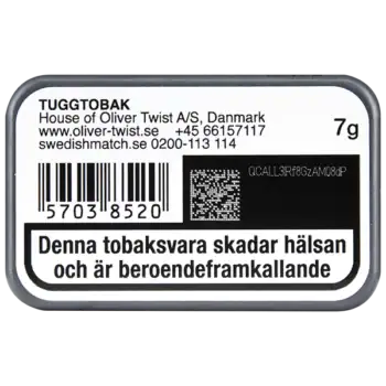 Oliver Twist Black Tuggtobak