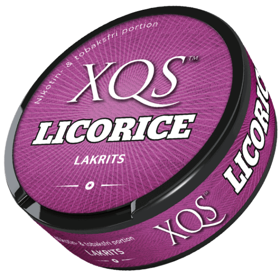 XQS Licorice Tobak/Nikotinfri Portion