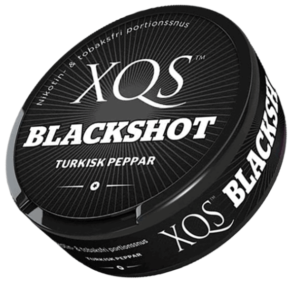 XQS Blackshot Tobak/Nikotinfri Portion