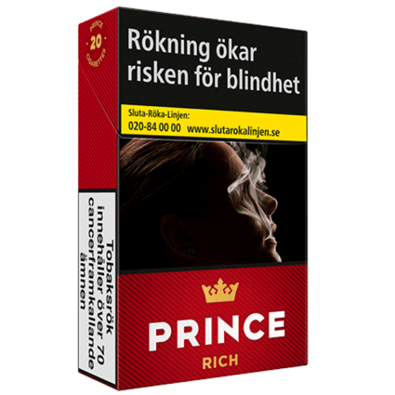Prince Rich Hardpack Cigarett