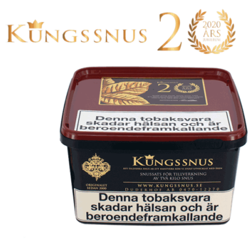 Kungssnus Jubileumssnus 2020 - Snussats, säljs exklusivt hos oss på Snusfabriken.