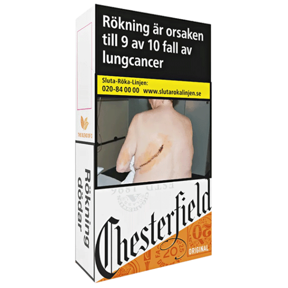 Chesterfield Red Original 100's Cigaretter