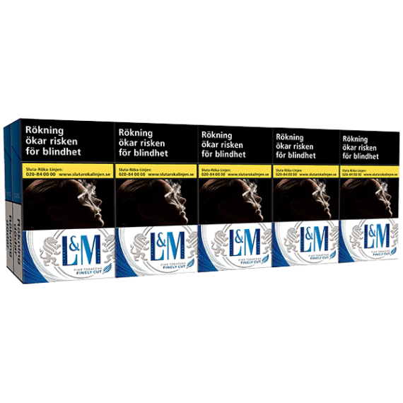 L&M Blue Label 100's Cigarett