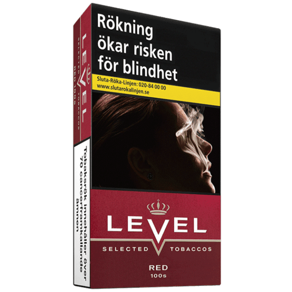 Level Red 100's Cigarett