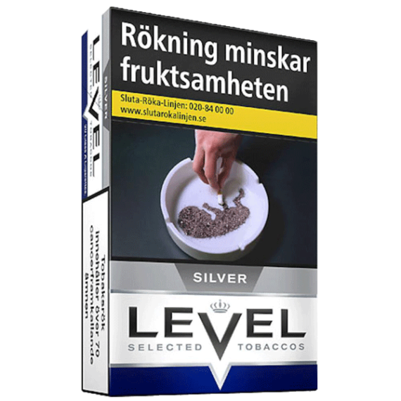 Level Silver Cigarett