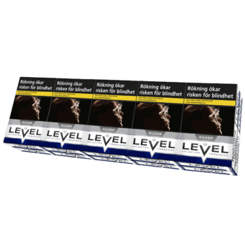 Level Silver Cigarett