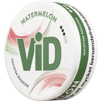 VID Watermelon All White Portion Portionssnus Nikotin Tobaksfri Nikotinpåsar Vattenmelon