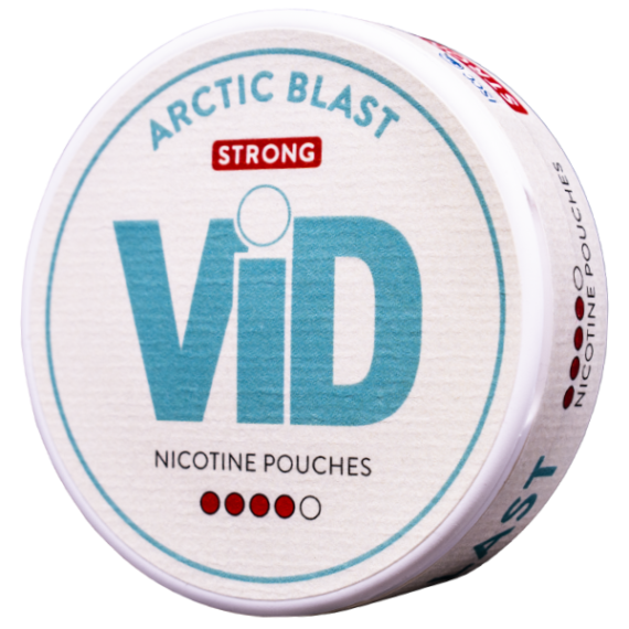 VID Arctic Blast Strong All White Portion - Vinkel