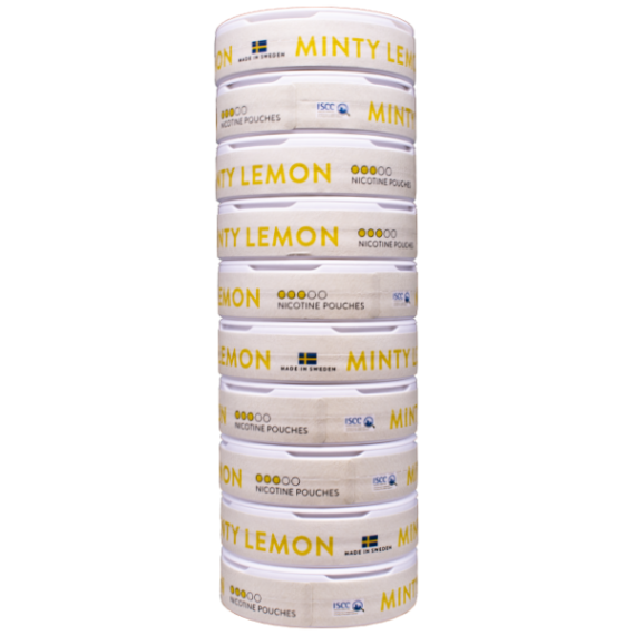 VID minty Lemon Slim All White Portion - 10-pack