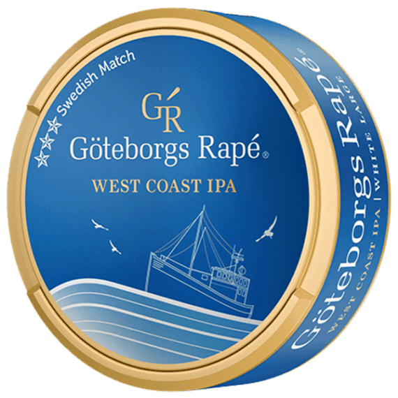 Göteborgs Rapé West Coast Ipa White Portionssnus