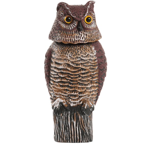 Fågelskrämma Uggla Guard owl Silverline- beställ på snusfabriken.com