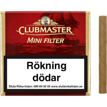 Clubmaster Mini Red Filter cigariller