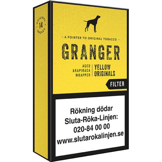 Granger Original Yellow Filter cigariller