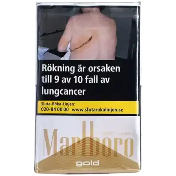 Marlboro Gold Soft Pack är cigaretter som har en mildare tobakssmak. Marlboro cigaretter är tillverkade av Philip Morris International.