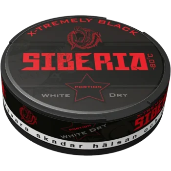 Siberia -80 Degrees Black White Dry Portion