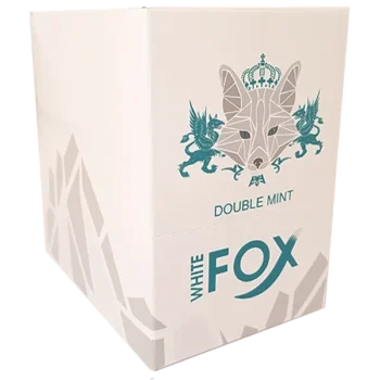 White Fox Double Mint Softpack Portion