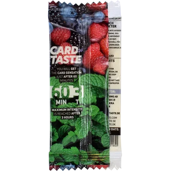 Click Of Taste Forest Fruits Smakkort - Beställ fraktfritt från Snusfabriken.com