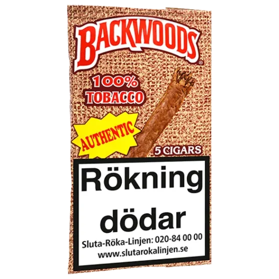 Backwoods Authentic 5-pack cigarrer