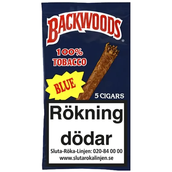 Backwoods Blue 5-pack cigarrer