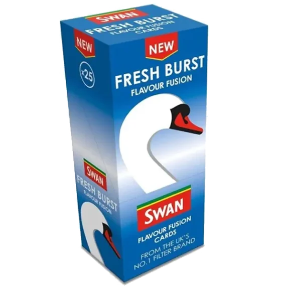 Swan Flavour Card Fresh Burst 25-pack