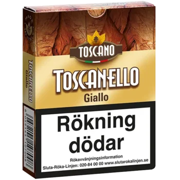 Toscano Toscanello Giallo 5-pack cigarrer