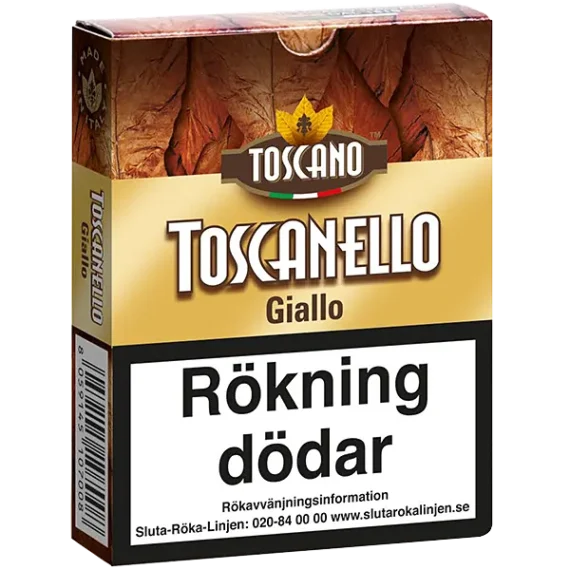 Toscano Toscanello Giallo 5-pack cigarrer