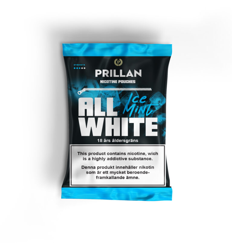 Prillan All White Ice Mint Portion