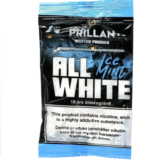 Prillan All White Ice Mint Portion