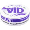 VID Violet Velvet All White Portion ovansidan