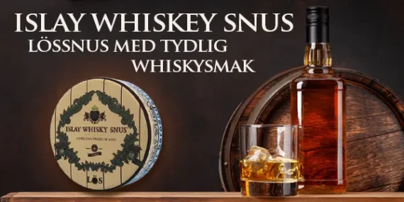 Islay Whisky är ett snus där man inte sparat på något. Ett vällagrat snus med tydlig whiskysmak. Köp det fraktfritt från Snusfabriken.com