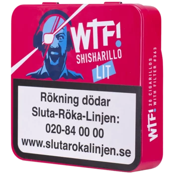 WTF! Shisharillo Lit Blåbär 20-pack