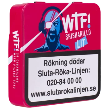 WTF! Shisharillo Lit Blåbär 20-pack