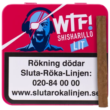 WTF! Shisharillo Lit Blåbär 20-pack