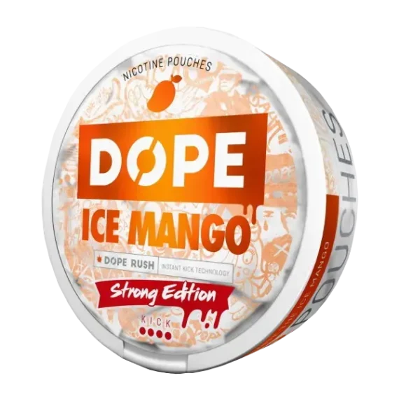 Dope Ice Mango Strong Edition All White Portion
