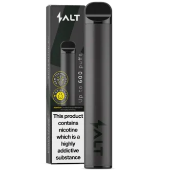 SALT Pure Tobacco 20 mg är lämplig för dig som vill ha en engångs vape med nikotin. Extremt lättanvänd produkt som dessutom är snygg med sin sidenmatta svarta färg. En vape räcker till 600 stycken puffar.