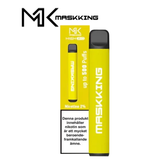 Maskking High 2.0 Lemon Biscuit Engångsvape 20 mg