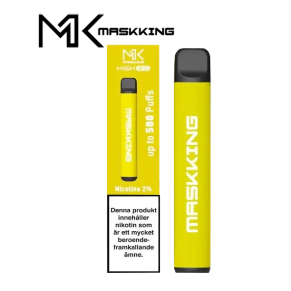 Maskking High 2.0 Lemon Biscuit Engångsvape 20 mg