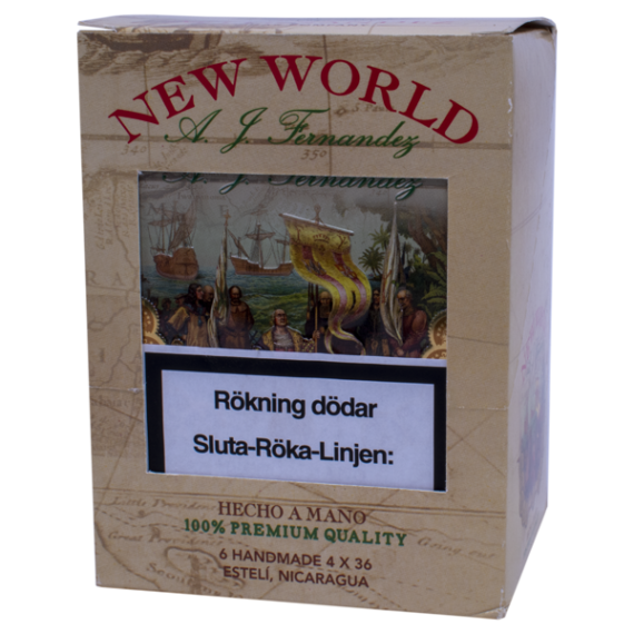 New World Oscuro Tin Cigarr 6-pack