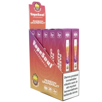 Vapesoul Passion Grapefruit 20 mg