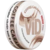 VID Coffee Caramel Strong All White Portionssnus Portion Nikotin Tobaksfri Nikotinpåsar Vanilj Kaffe Karamell Profil