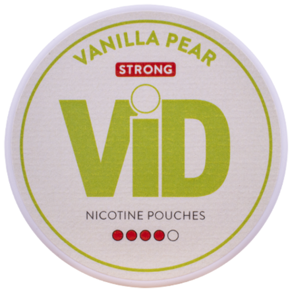 VID Vanilla Pear Strong Slim All White Portion