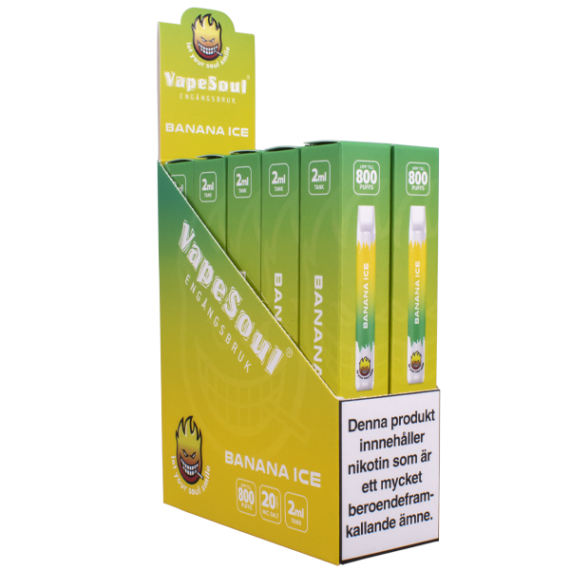 Vapesoul Banana Ice 20 mg